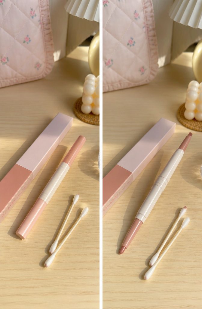 Colorgram dual-ended pencil for aegyo sal application.