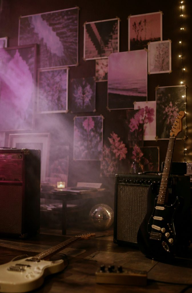 Collage of images featuring Courtney Love and Gwen Stefani.